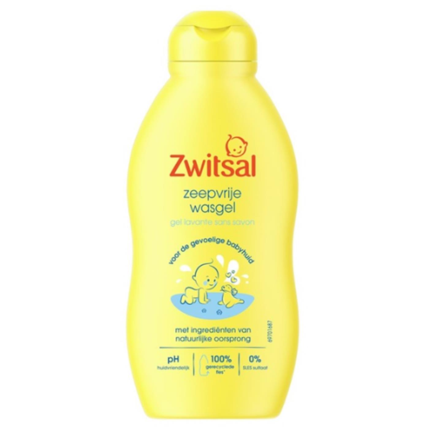 Zwitsal Wasgel Zeepvrij 200ml | Zwitsal