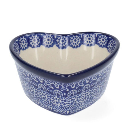 baking dish heart 160ml - Lace | Bunzlau Castle