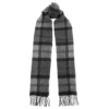 barbour tartan scarf winter tartan/ grijsruit |
