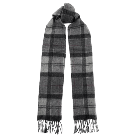 barbour tartan scarf winter tartan/ grijsruit |