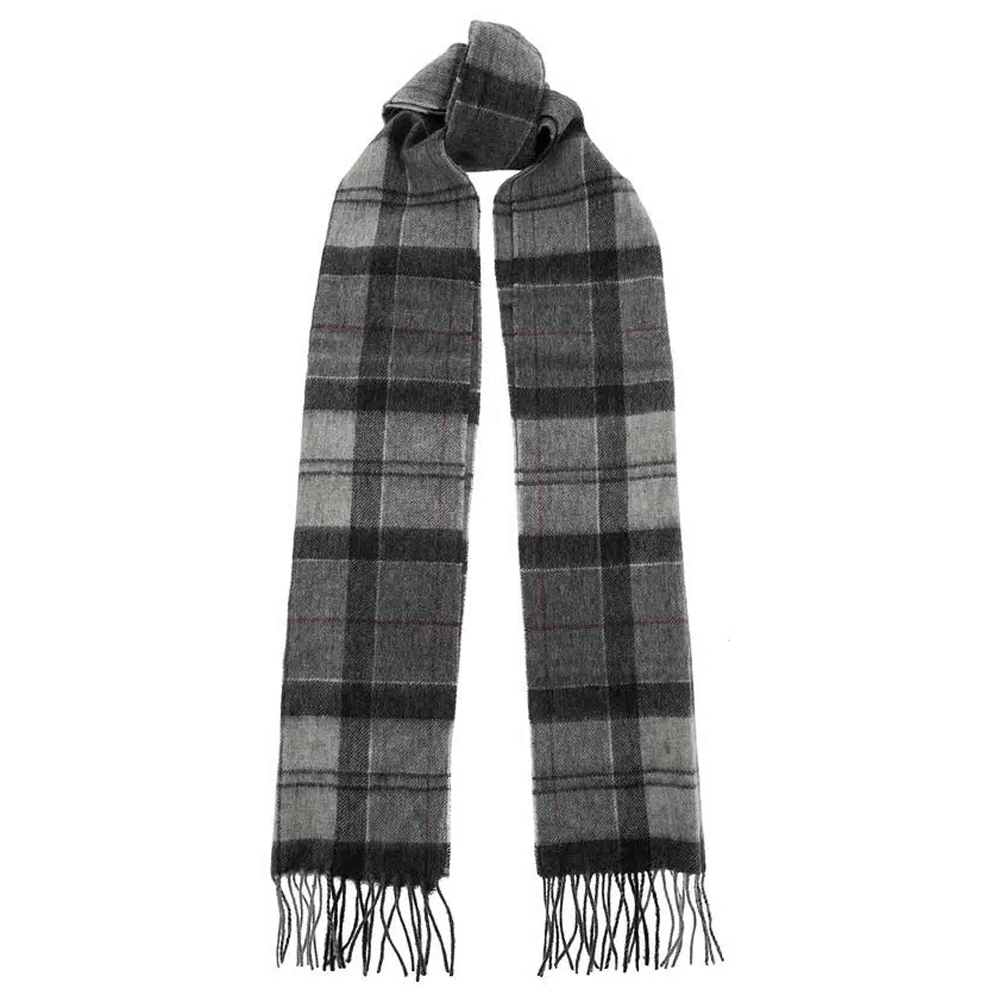 barbour tartan scarf winter tartan/ grijsruit |