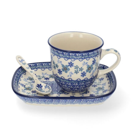 cadeauset Theemok Schotel & lepel - Harmony | Bunzlau Castle