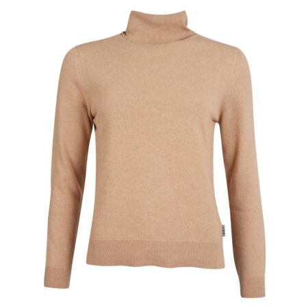 damestrui Pendle roll collar caramel | Barbour