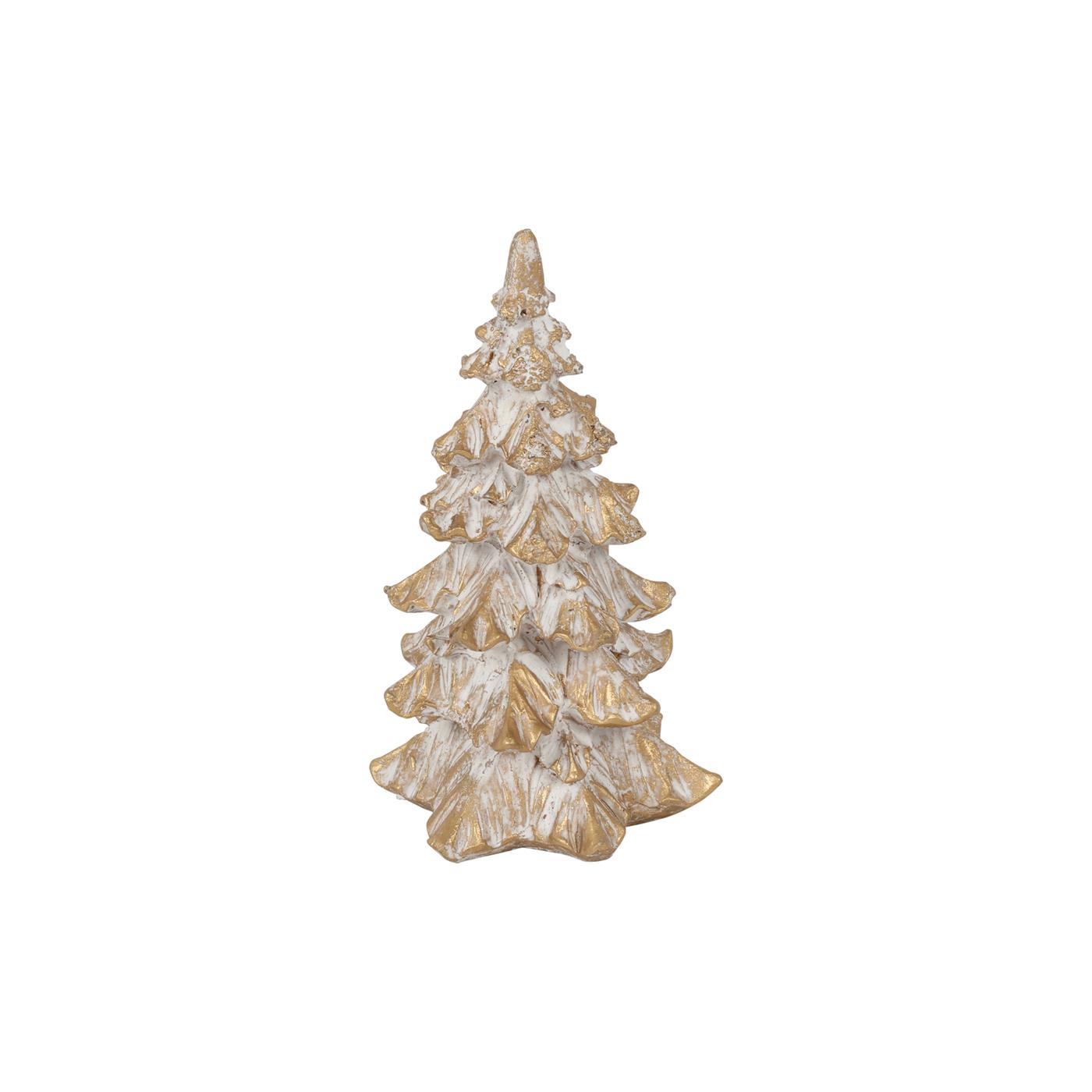 everlands kunstkerstboom Tabby naturel Ø7xH12cm | Countryfield