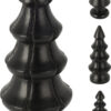 everlands kunstkerstboom mangohout h15cm zwart | Home & Styling