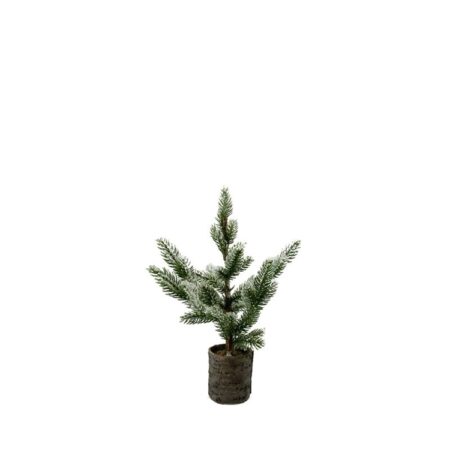 everlands kunstkerstboom met sneeuw in pot 37cm | House of nature