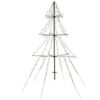 everlands kunstkerstboom vorm LED buitenverlichting 180 | Svenska Living
