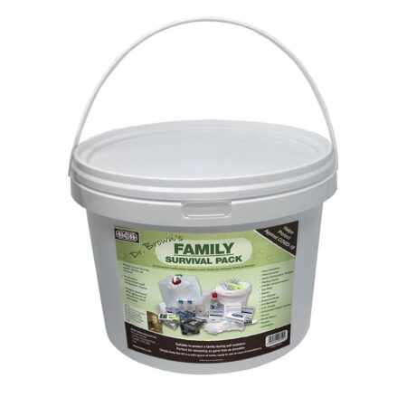 familie survival pakket voor thuisisolatie |