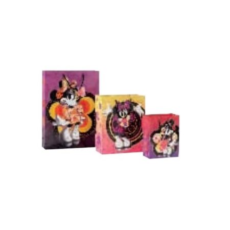 geschenktasje m minnie mouse pk/12 | Merkloos