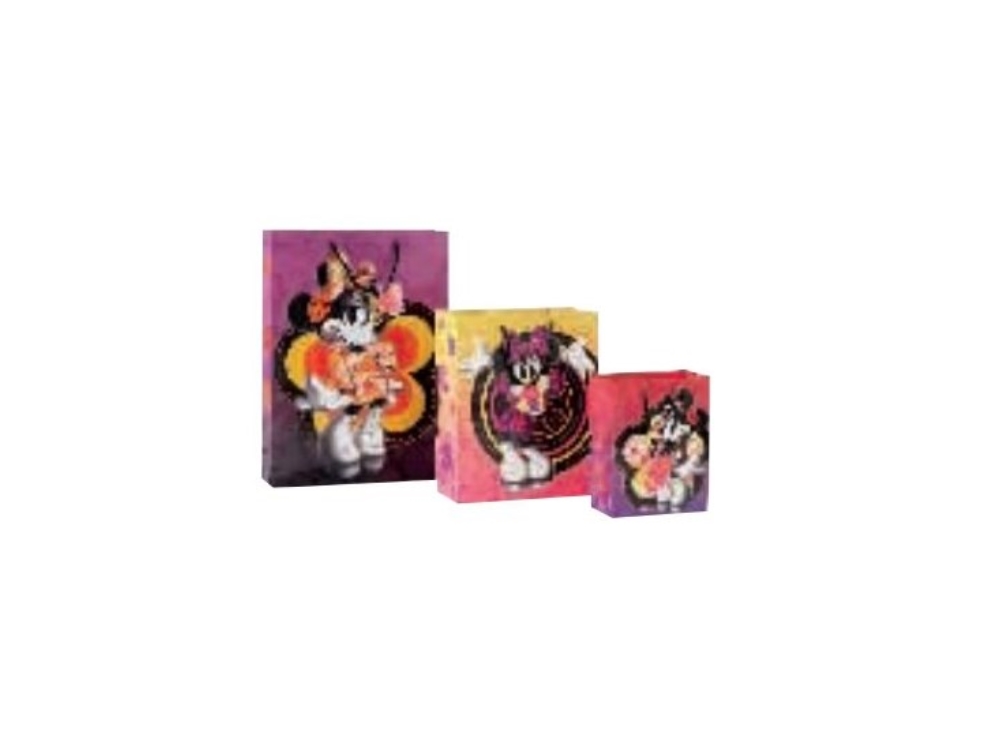 geschenktasje m minnie mouse pk/12 | Merkloos