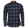 heren shirt highland check 20 tailored blue | Barbour