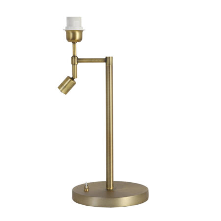 lampvoet Montana antiek brons met LED | Light & Living