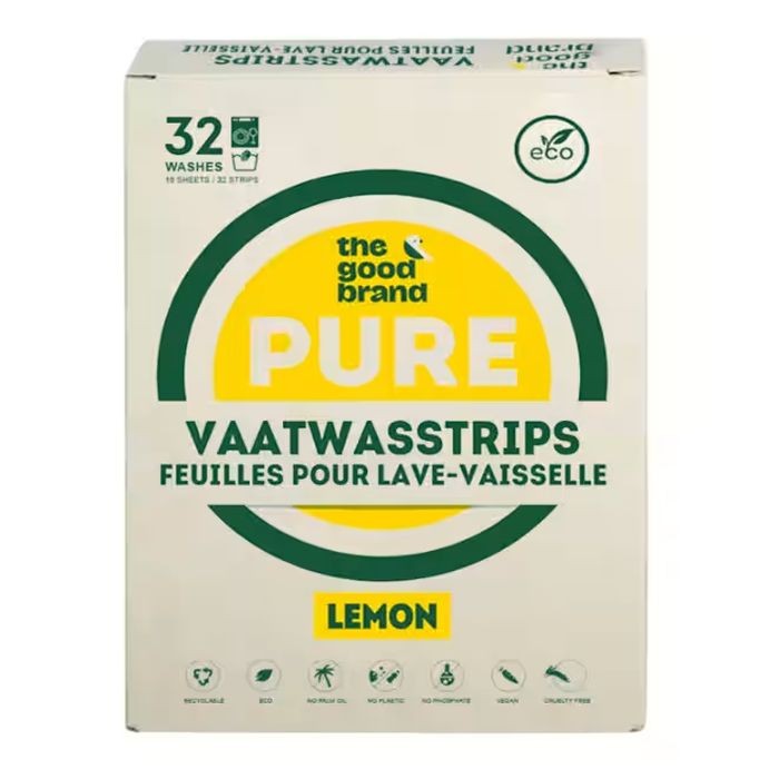 the Good Brand Vaatwasstrips - Citroen - 32st | The Good Brand