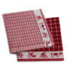 thee- en keukendoek Dutchie Red | DDDDD