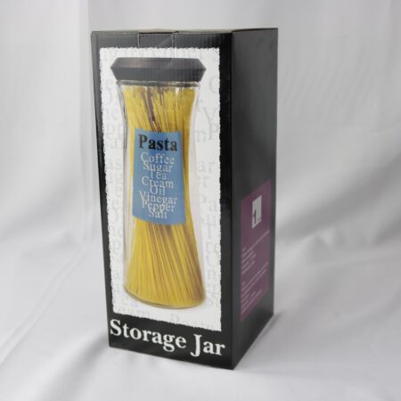voorraadpot met tekst pasta | Merkloos