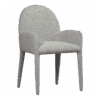 vtwonen Eetkamerstoel Elegance Bouclé - Greige | vtwonen