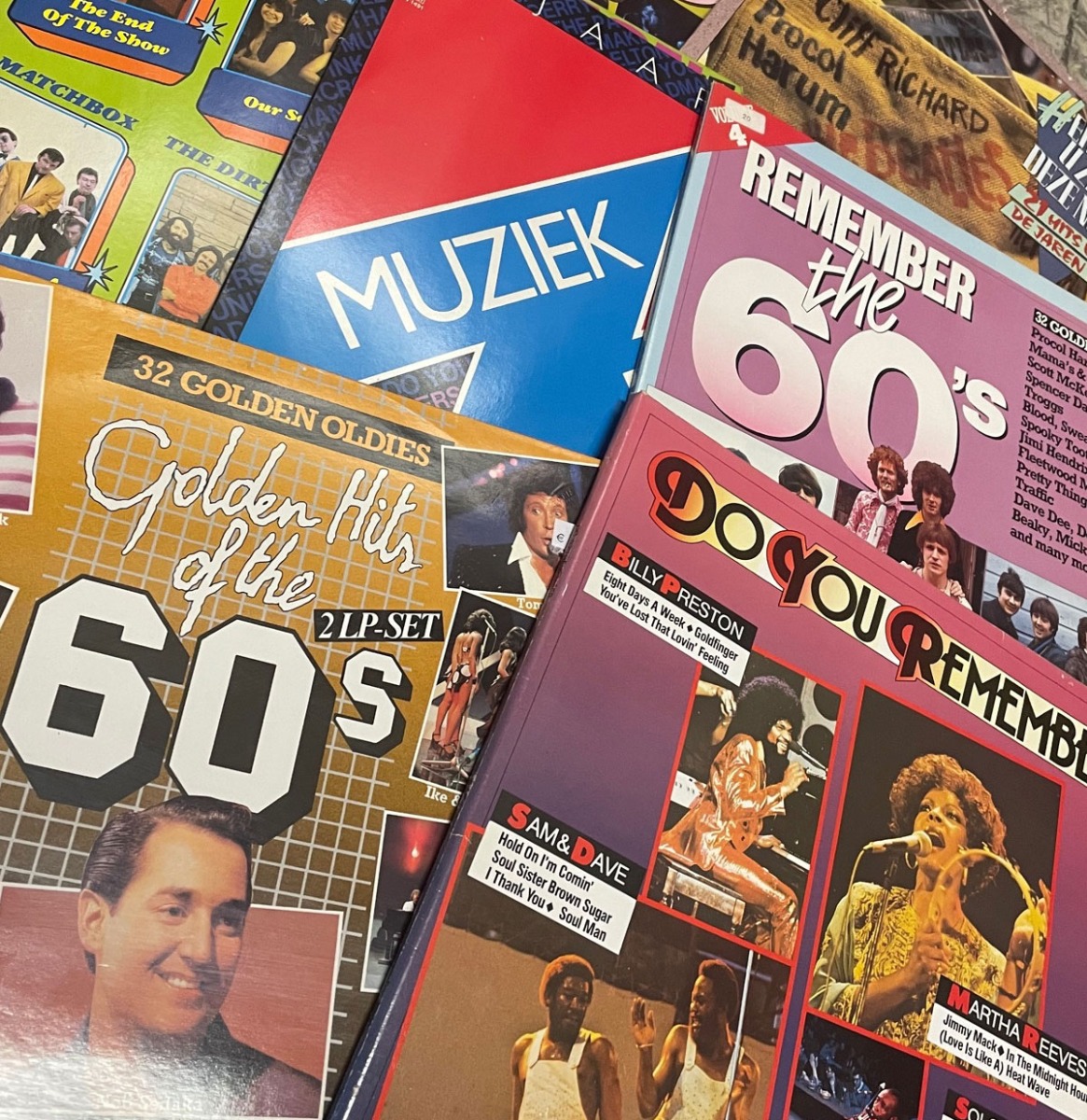10 x Random Sixties 60's 's - Best of Hits (LP) | Fiftiesstore