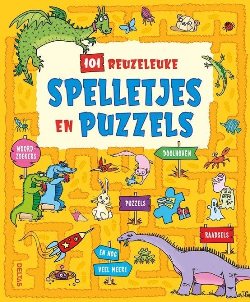 101 Reuzeleuke Spelletjes En Puzzels |