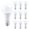 10x E27 LED Lamp - 15 Watt 1521 lumen - 2700K Warm wit licht - Grote fitting - Vervangt 100 Watt | HOFTRONIC