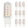 10x G9 LED Lamp - 3 Watt 300 lumen - 4000K Neutraal wit - 230V - Vervangt 30 Watt - T4 halogeen | HOFTRONIC