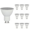 10x GU10 LED Spot - 4.5 Watt 400 lumen - 4000K neutraal wit - Vervangt 35 Watt - GU10 fitting - LED Reflector - Universele fitting | V-TAC
