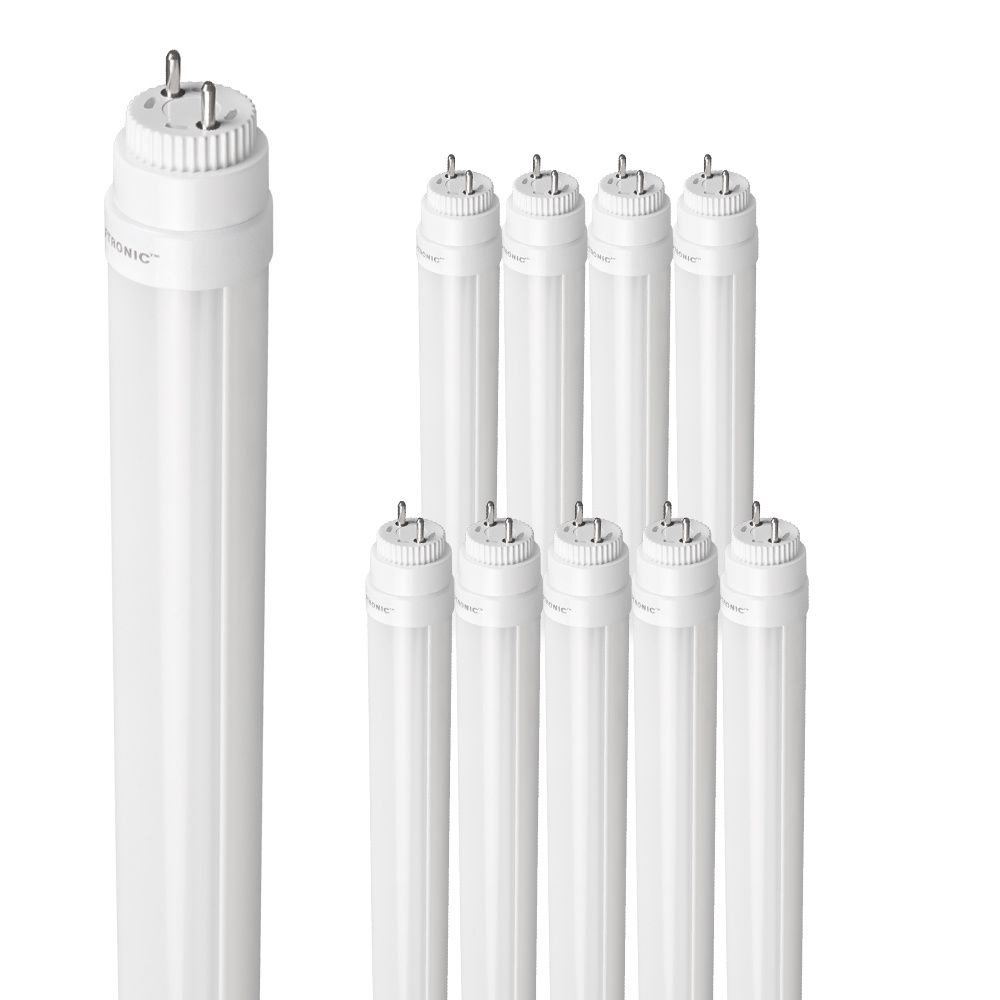 10x LED TL Buis 120cm - T8 G13 Fitting - 12/18 Watt 3600 lumen (200lm/W) - 4000K neutraal wit - Flikkervrij - Vervangt 150 Watt (150W/840) - Incl. Starter | HOFTRONIC