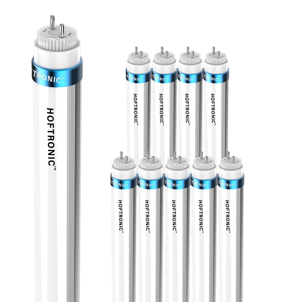 10x LED TL Buis 60cm - T8 G13 - 9W 1260 Lumen (140 lm/W) - 6000K - (32W/860) | HOFTRONIC