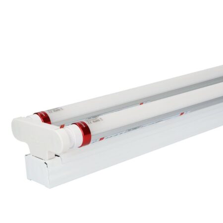 10x LED TL armatuur 150cm dubbel - T8 (G13) - 60W 10500 lumen (175lm/W) - 4000K neutraal wit(840) - Flikkervrij - IP20 Stofdicht | HOFTRONIC