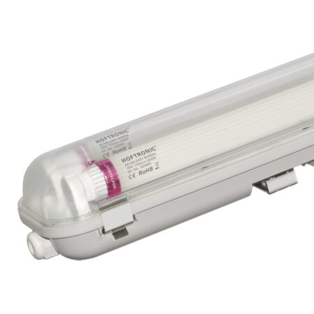 10x LED TL armatuur 150cm dubbel - T8 (G13) - 60W 10500 lumen (175lm/W) - 4000K neutraal wit(840) - Koppelbaar - Flikkervrij - IP65 waterdicht | HOFTRONIC