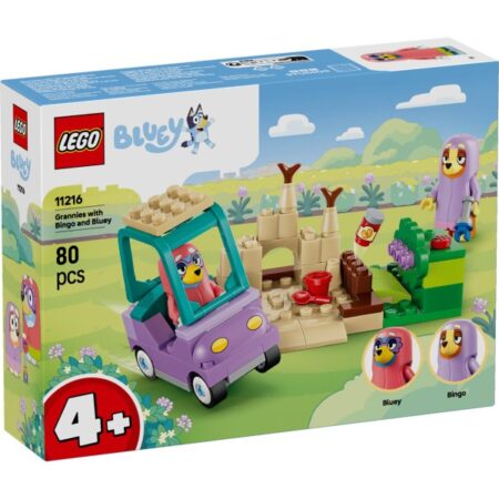 11216 Lego Bluey Oma's Met Bingo En Bluey | Lego