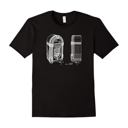 1947 Iconic Jukebox Mens T-shirt-XL | 33% korting | Bennies Fifties