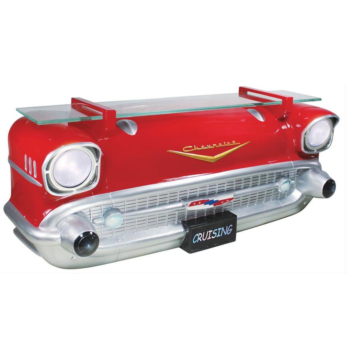 1957 Chevrolet Bel-Air Neus Als Muurplank | Chevrolet