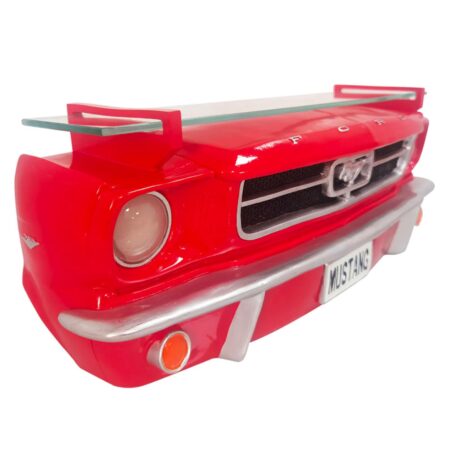 1965 Ford Mustang Voorkant Wandplank Met Verlichting - Rood | Ford