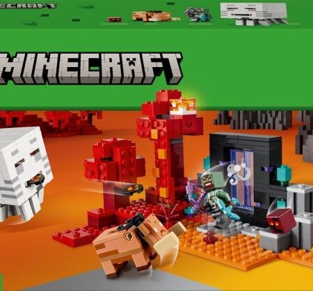 21255 Lego Minecraft Hinderlaag Bij Het Nether Portaal | Lego