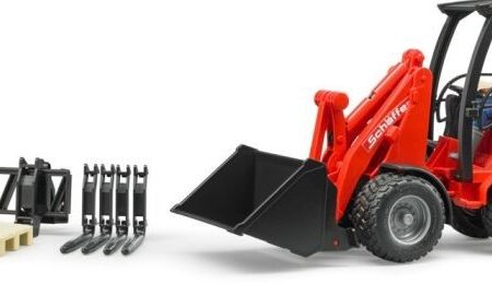 2193 Bruder Shovel Schaeffer Met Accesoires | Bruder