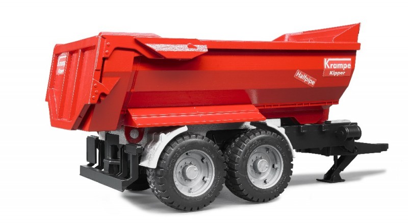 2225 Bruder Krampe Tandem-Halfpipe Aanhangwagen | Bruder