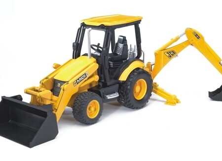 2427 Bruder JCB Midi CX Laadschop met Baggerkraan | Bruder