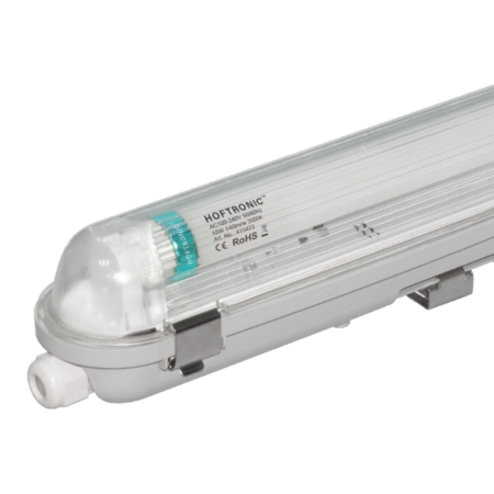 25x LED TL armatuur 120cm - T8 (G13) - 18 Watt 2520 lumen (140lm/W) -3000K warm wit (830) - Koppelbaar - Flikkervrij - IP65 waterdicht | HOFTRONIC