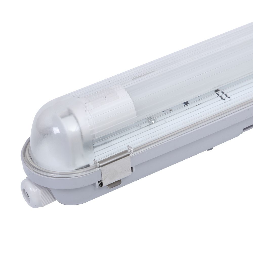 25x LED TL armatuur 120cm - T8 (G13) - 18 Watt 2520 lumen (140lm/W) - 4000K neutraal wit(840) - Koppelbaar - Flikkervrij - IP65 Waterdicht | HOFTRONIC