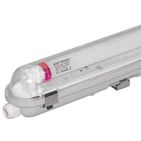 25x LED TL armatuur 120cm - T8 (G13) - 18 Watt 3150 lumen (175lm/W) - 6000K daglicht wit (860) - Koppelbaar - Flikkervrij - IP65 waterdicht | HOFTRONIC
