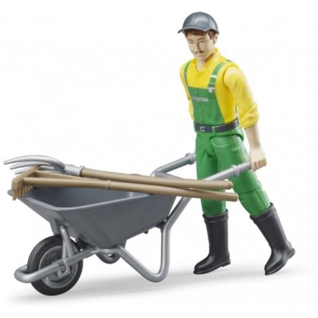 26105 Bruder Figurenset Boer Met Accessoires | Bruder