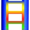 3-pak Kaftpapier Blauw met Labels |