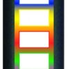 3-pak Kaftpapier Zwart met Labels |