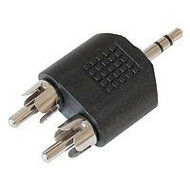 3.5mm stereo verloop plug naar 2x cinch | Audio Dynavox