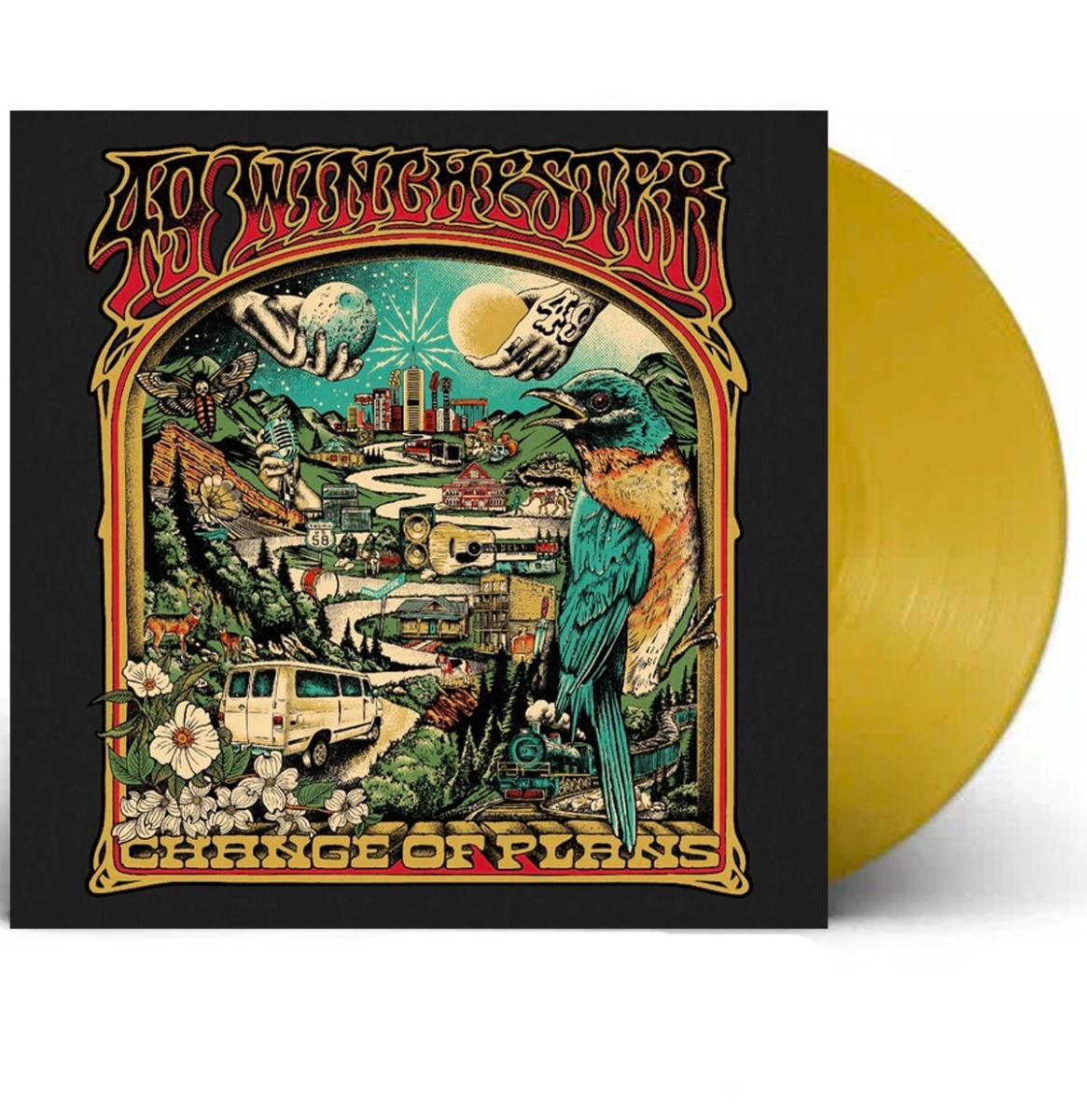 49 Winchester - Change Of Plans (Goud Vinyl) Gesigneerd (LP) | Fiftiesstore