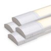 4x LED Batten 60cm - 18W 2520lm (140lm/W) - 3000K warm wit - Vervangt 118W - Samsung SMD LED chips - Flikkervrij - IP20 Stofdicht - Onderbouwverlichting | HOFTRONIC