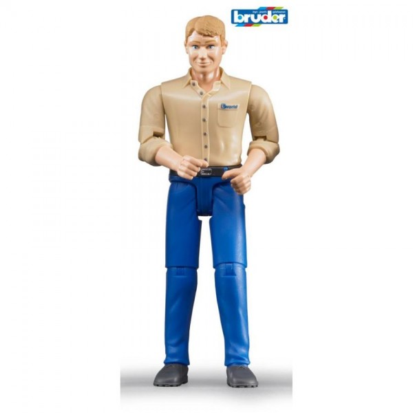 60006 Bruder B-World Figuur Man | Bruder