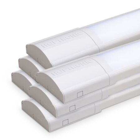 6x LED Batten 120cm - 40W 5600lm (140lm/W) - 6500K daglicht wit - Vervangt 320W - Samsung SMD LED chips - Flikkervrij - IP20 Stofdicht - Onderbouwverlichting | HOFTRONIC
