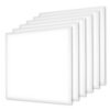 6x LED Paneel - 60x60 cm - 36 Watt - 4860lm (135lm/W) - 4000K neutraal wit - Flikkervrij - UGR19 - 5 jaar garantie | HOFTRONIC