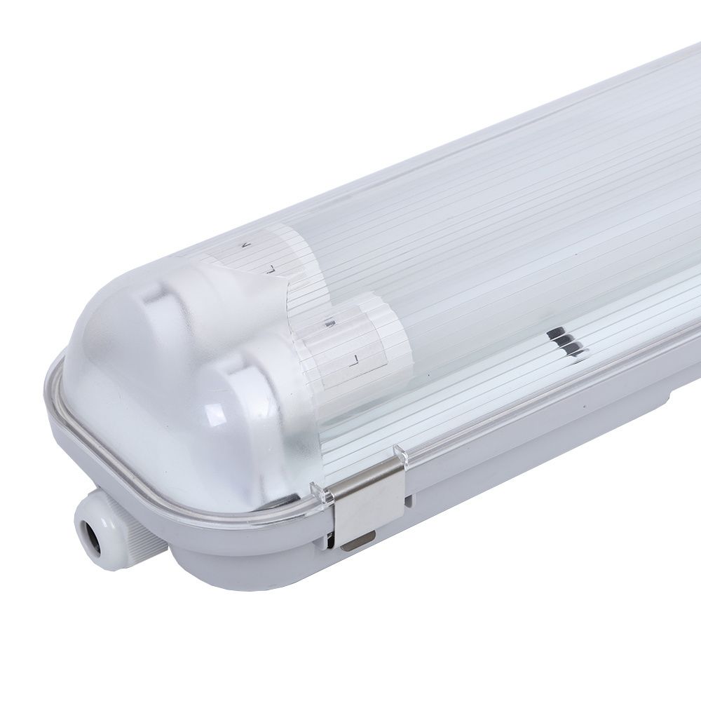 6x LED TL Armatuur 150 cm - 6000K Daglicht wit - 2x24 Watt - IP65 Waterdicht | HOFTRONIC